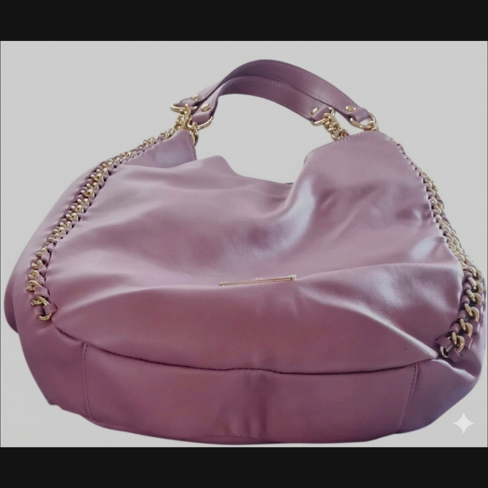 BEBE Colette MAUVE Triple Entry hobo Bag - Picture 2 of 6